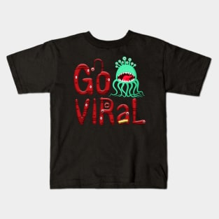 Go Viral Board Game Design - Tabletop Gaming Kids T-Shirt